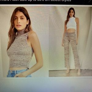 Beautiful marled sweater set.